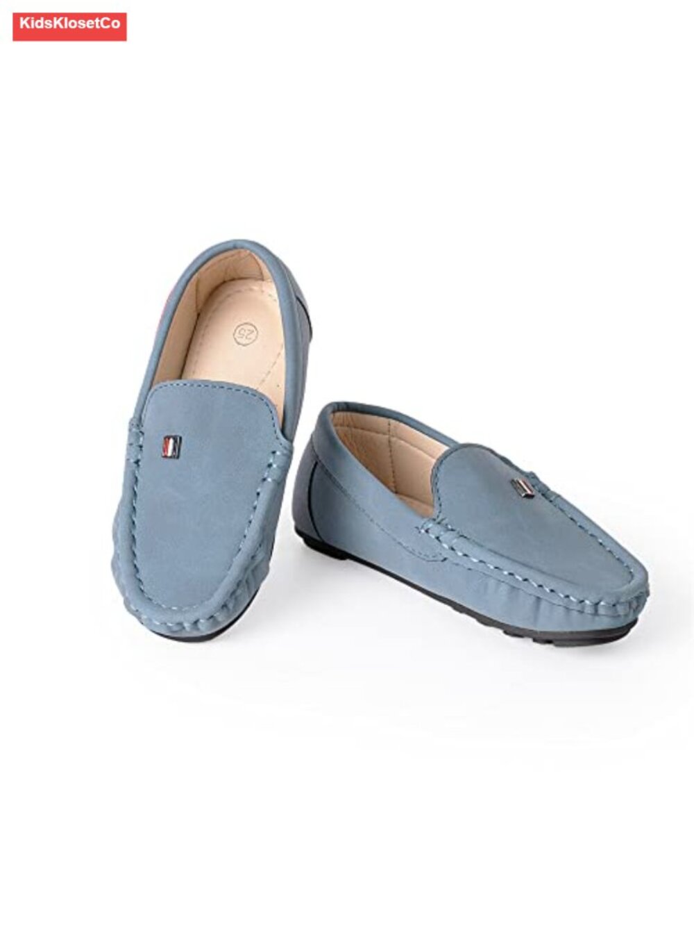 Toddler Boys Girls Slip On Loafers School Uniform Mocc PU Leather